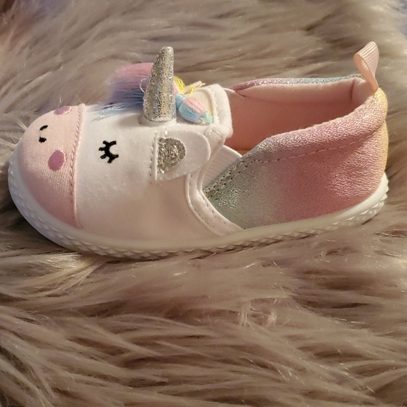 Baby & Toddler Girl Unicorn 🦄  Shoes - Size 5 - Picture 2 of 5